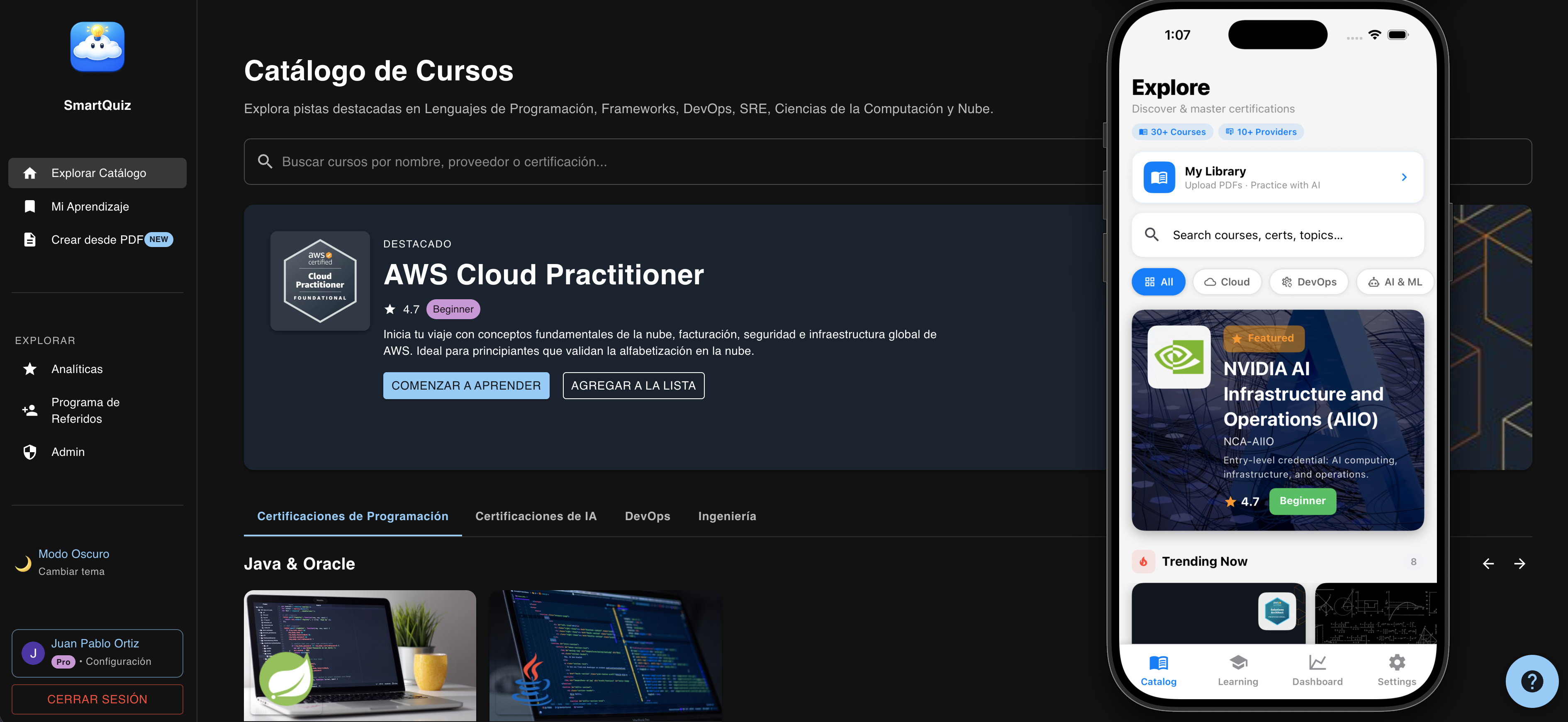 SmartQuiz.cloud screenshot 1